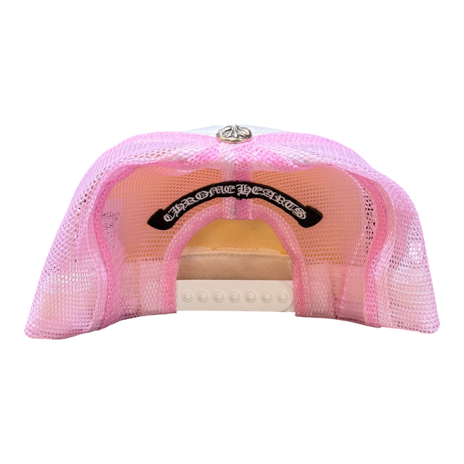 Chrome Hearts Horseshoe Trucker Hat Pink/White Main Image