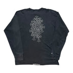 Chrome Hearts Vintage Cemetery Logo Longsleeve T-Shirt
