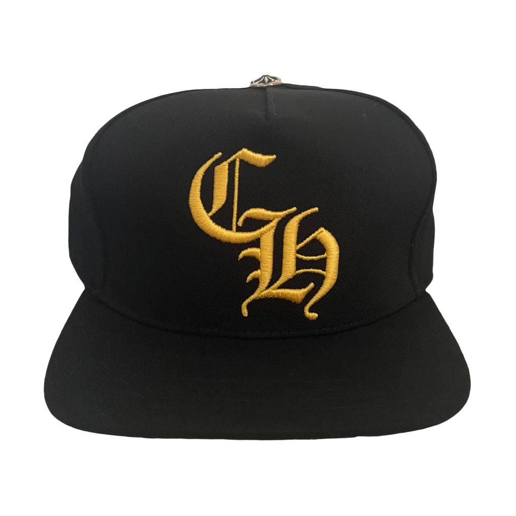 Chrome Hearts CH Baseball Cap Black/Yellow