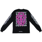 Chrome Hearts Eye Chart Dagger Longsleeve T-shirt Black
