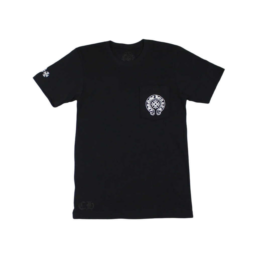 Chrome Hearts Multi Color Horse Shoe T-shirt Black