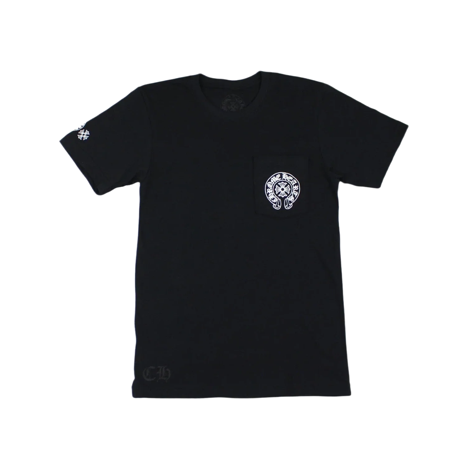 Chrome Hearts Multi Color Horse Shoe T-shirt Black