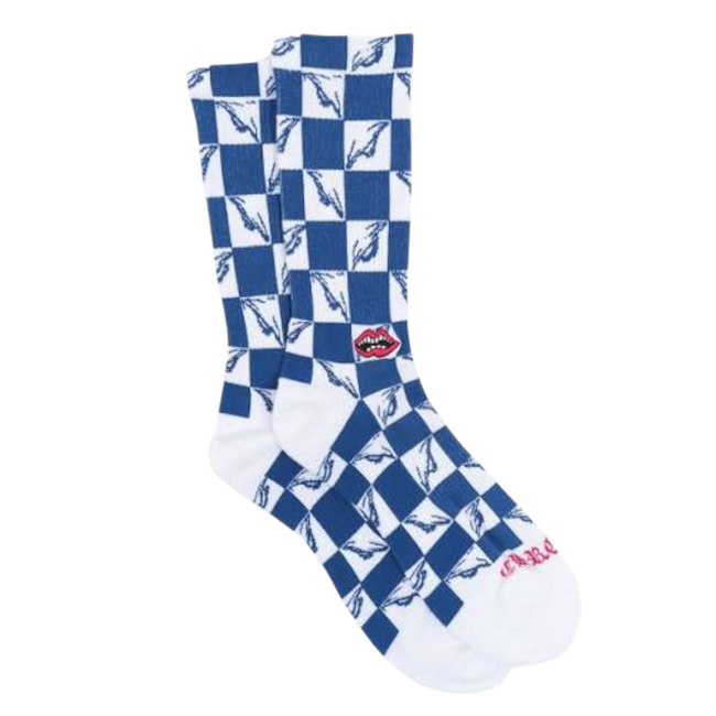 Chrome Hearts Matty Boy 99 Eyes Socks Blue Hover Image