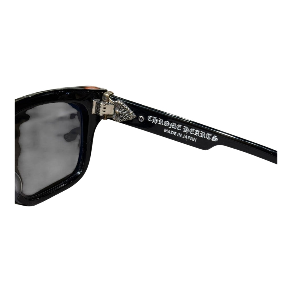 Chrome Hearts Box Officer Black/Silver Sunglasses
