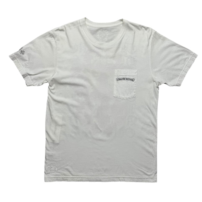 Chrome Hearts Eye Chart Dagger T-shirt White Main Image