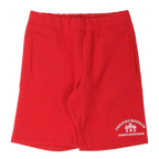 Chrome Hearts Triple Cross Embroidered King Taco Sweat Shorts Red