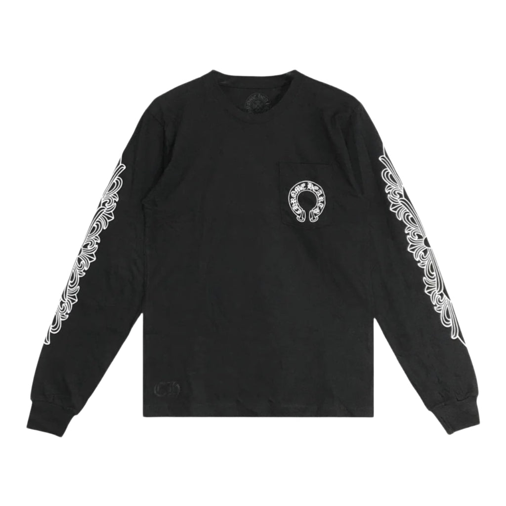 Chrome Hearts Horse Shoe L/S T-shirt Black