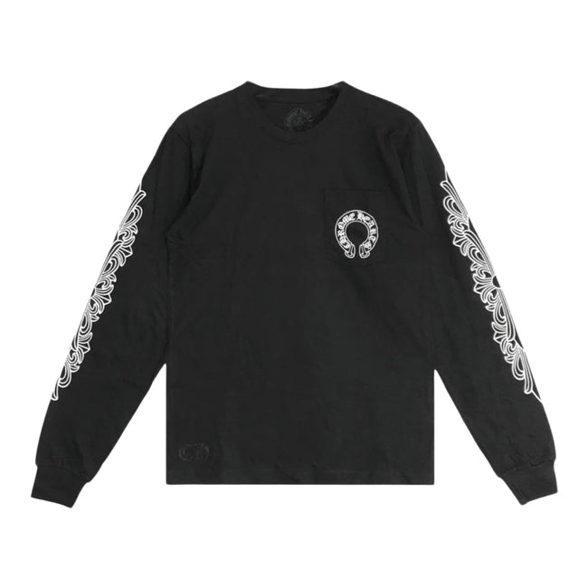 Chrome Hearts Horse Shoe L/S T-shirt Black Main Image