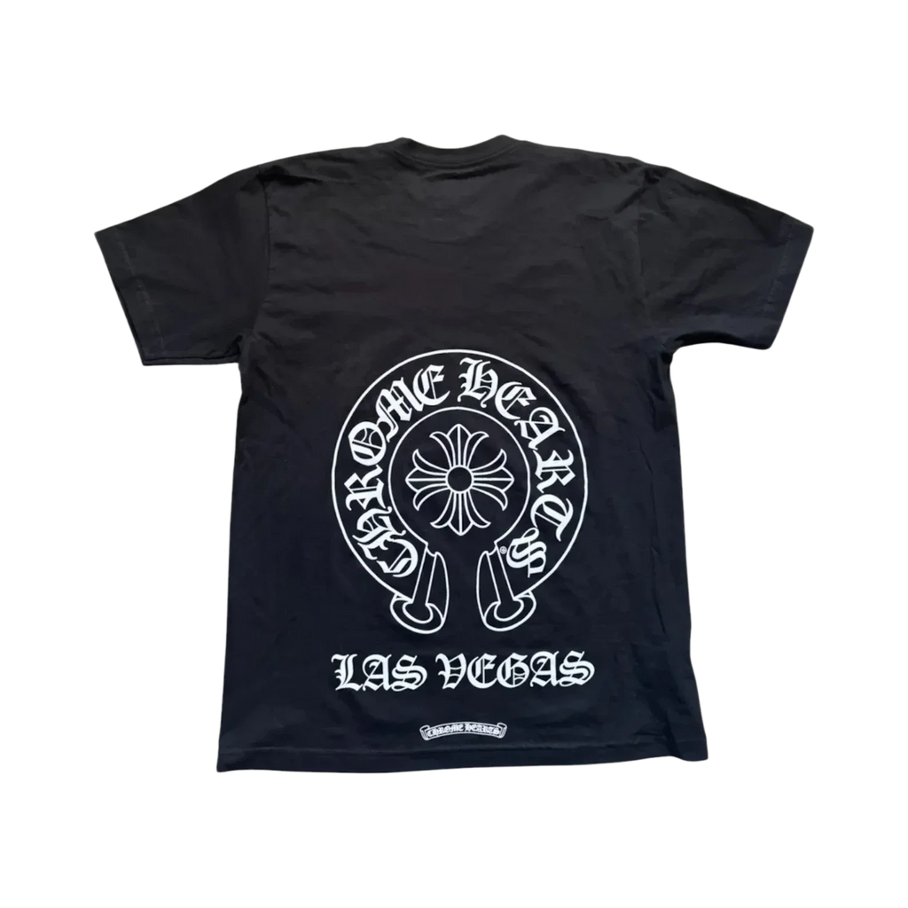 Chrome Hearts Las Vegas Exclusive Horseshoe T-Shirt Black