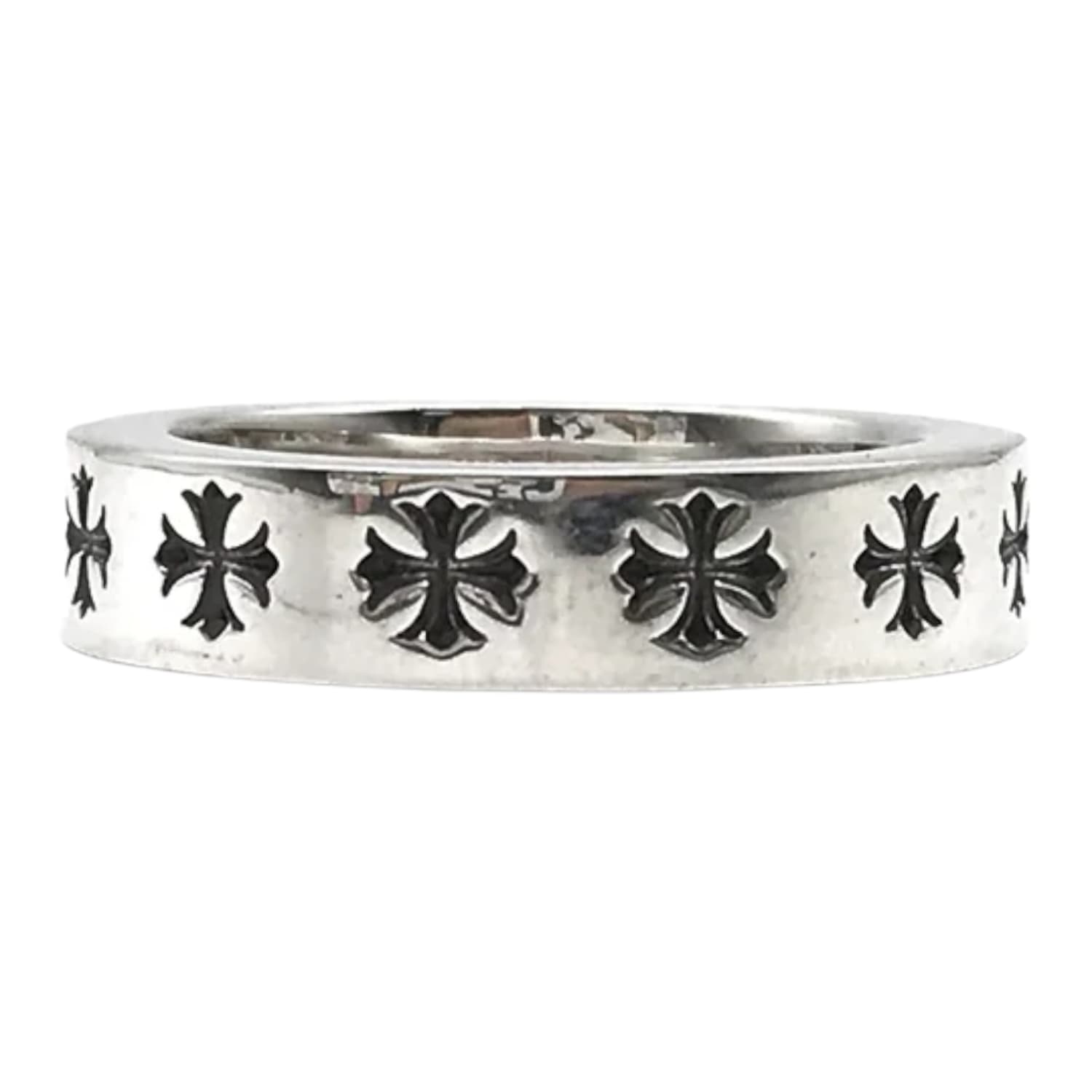 Chrome Hearts Silver Forever Ring - US Size 9.5