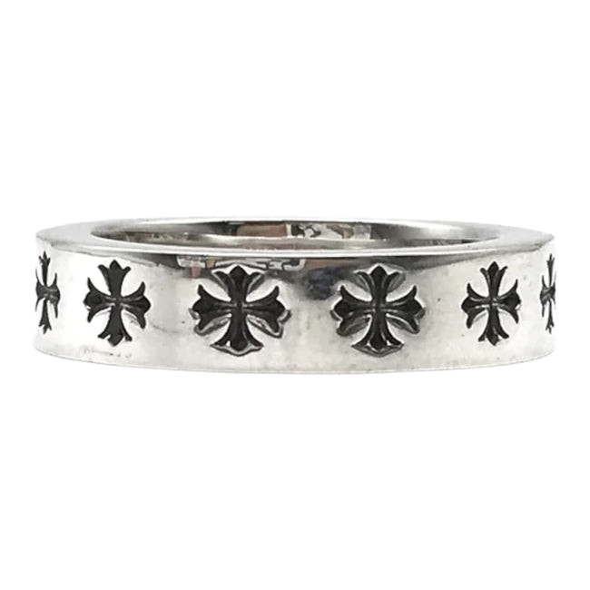 Chrome Hearts Silver Forever Ring - US Size 9.5 Main Image