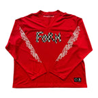 Chrome Hearts x Matty Boy FORM Long-Sleeve Jersey Red