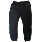 Chrome Hearts Matty Boy Black USA Flag Script Logo Sweatpants