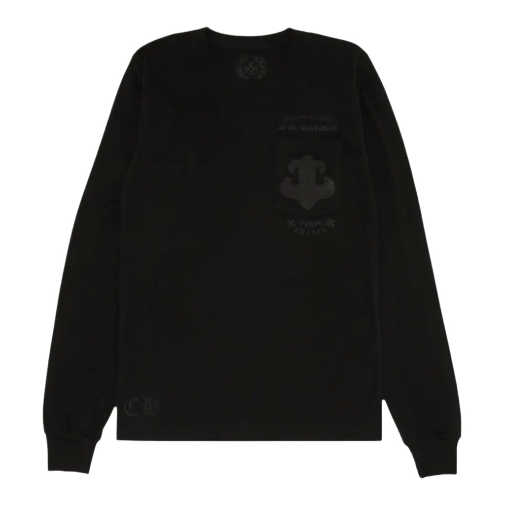 Chrome Hearts Paris Exclusive Fleur Long-Sleeve T-Shirt Black