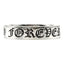 Chrome Hearts Silver Forever Ring - US Size 9.5