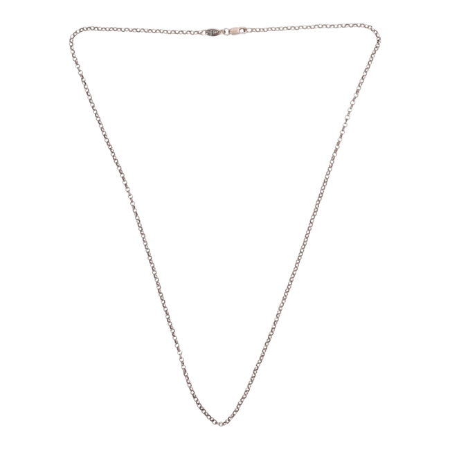 Chrome Hearts Silver Roll Chain - 20 Inches Hover Image
