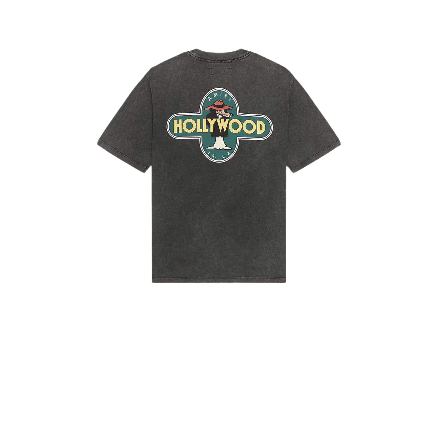 Amiri Hollywood Wolf T-Shirt Grey