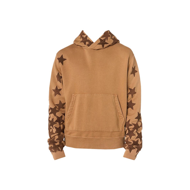 AMIRI Chemist Stars Hoodie Tobacco Brown Hover Image