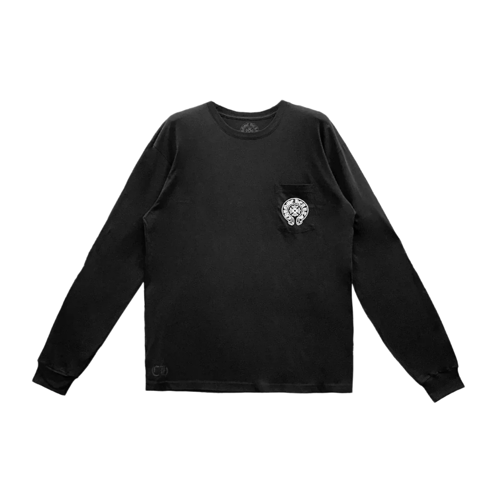Chrome Hearts Aspen Floral Exclusive L/S T-shirt Black