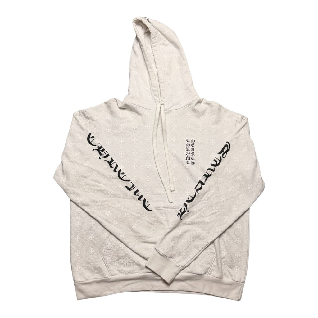 Chrome Hearts Horseshoe Monogram Hoodie White