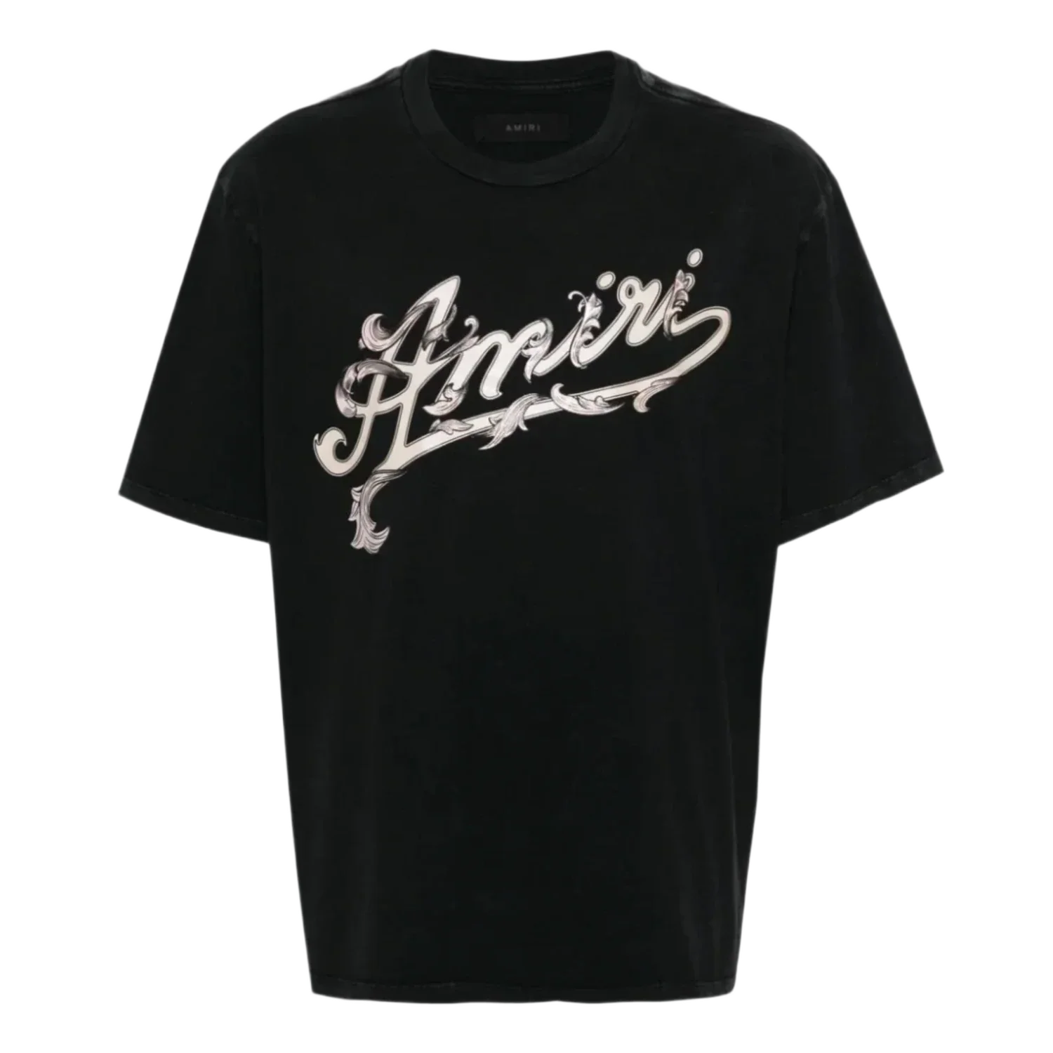 Amiri Filigree Logo T-Shirt Black