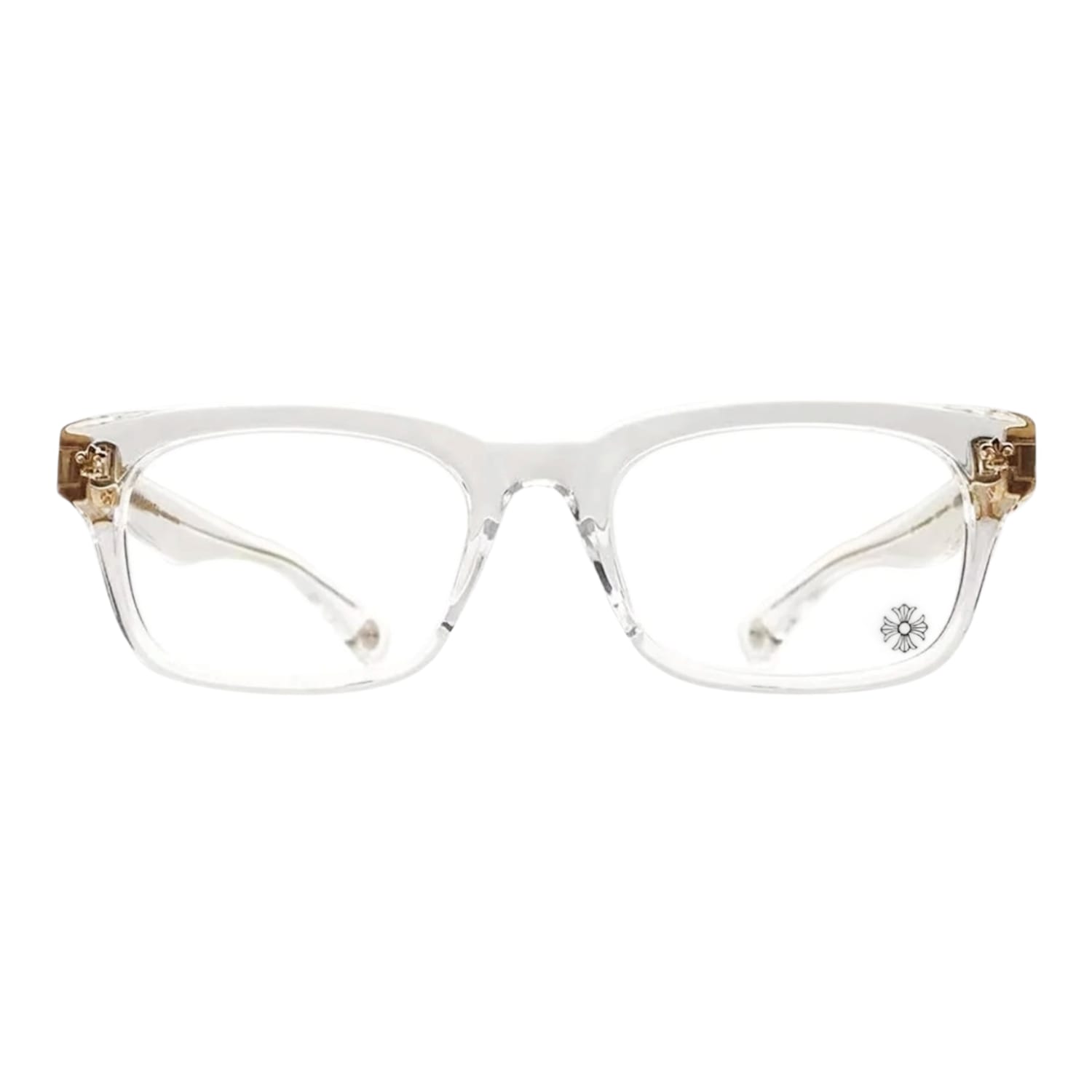 Chrome Hearts Gittin Any ? Crystal/18k Gold Plated Glasses
